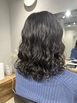 アーク 表参道(arc) 眉の高さから大きめカール