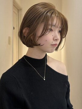 クリーク ノイズ ヘア 大手町店(CLIQUE noise hair) 丸みショートボブ＊＊