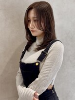 スール(seul) ナチュラルベージュ×ミディアムレイヤーカット