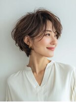 ハート 新子安店(HEART)&nbsp;新子安/ミルクティーブロンド/ダークブルー/デジタルパーマ