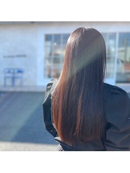 ヘアーネイルコレクション アオヤ(h/n collection AWOYA)の写真/高い髪質ケアとシルクのようななめらかさ。キレイとおさまりが続くトリートメント