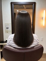 テュセ ヘアー 京都(Tu sais hair kyoto)&nbsp;乾かすだけでまとまる地毛風セミロング縮毛矯正
