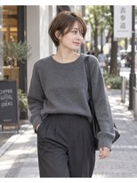 ライクバイコトナ 越谷(RIKE by kotona)&nbsp;レイヤーボブ髪型20代30代40代50代前髪あり前髪なし面長丸顔越谷