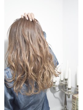 ミエルヘアーブラン(miel hair blanc) 【miel hair blanc】外国人風グラデーションカラー