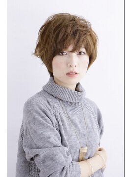シーズンズ キノカ 三軒茶屋店(SEASONS 季の香) ニュアンスショート×グレージュ【seasons季の香三軒茶屋店】