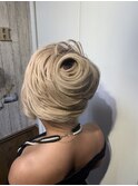結婚式お呼ばれヘアセット