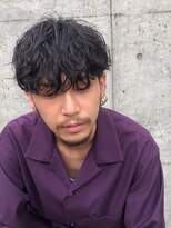 フィフス(fifth) フェザーマッシュツイストパーマソフトツーブロックコンマヘア