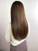 大人可愛い20代30代40代　艶ストレートスタイル