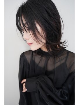 ヘア アンド メイク アートレス(Hair and Make Art less) くびれ感ボブ