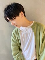 【PARK】センターパート×ショートマッシュ