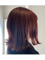 ヘアサロン テラ(Hair salon Tera) 暖色カラー×外はねスタイル