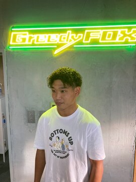 グリーディーフォックス 代々木(Greedy FOX) かき上げヘア/サイドパート/韓国マッシュ/フェードカット/代々木
