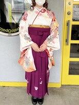 コーパル(copal)&nbsp;卒業式 袴 着付け