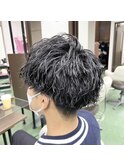 【Zero那須塩原/大田原】束感短髪ツーブロック刈り上げマッシュ