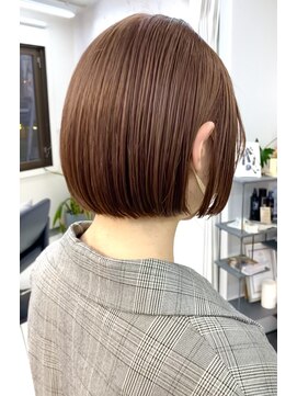 ヴェイン 渋谷(vain) オレンジベージュ/ボブ