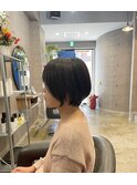 ショートボブ
