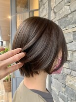 ブラン(Le BLANC)&nbsp;ショートボブ × オリーブグレージュ