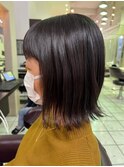 おしゃれママに人気の外はねボブ