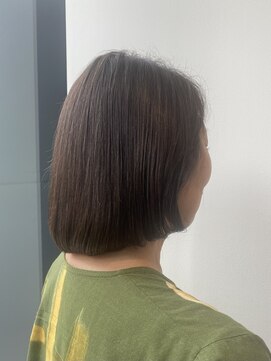 エアー 銀座タワー(AIR) 【50代マイナス5歳ボブスタイル】air銀座タワー　藤本麻衣