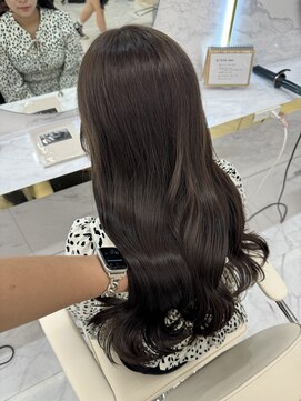 シェノン サントル(CHAINON CENTRE) 前髪/マチルダボブ/ピンクベージュ/インナーグレージュ