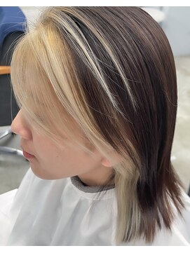 ノード(NODO) 【インナーカラー】フェイスフレーミング