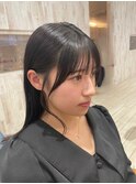 小顔レイヤー／韓国／レイヤーカット