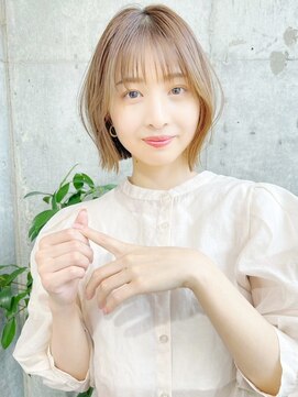 ハローバイシー 仙台(Hello by Sea) メルティカラー×フェミニンロング[似合わせカット/レイヤー]