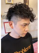 ガーデン(GARDEN) メンズ波巻きパーマ