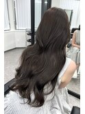 ダークアッシュブラウン 【韓国ヘア 大阪 梅田】