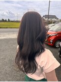 紫強め暗めブラウン