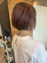 スーリール 伊都店(Sourire)&nbsp;ボブ/ピンク/ハイライト/バイオレット