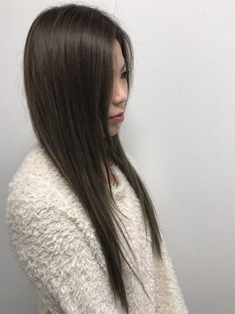 ヘアサロン ハール(HAIR SALON Haal)の写真/《TOKIOストレート導入サロン＊》髪質に合わせた施術で、艶感たっぷりの美髪ストレートヘアへと導きます！