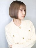 天神【BIRTH】小顔ワンレンボブ切りっぱなし20代　2