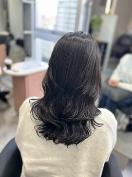 ジエクト カナウ(The Ect canow) コテ巻き風パーマ 韓国風パーマ くびれパーマ