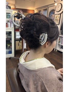 ワンイレブン 新橋銀座口(ONE_ELEVEN) 和装アップ