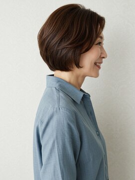 アイスタイル 藤三陽光台店(I STYLE) 60代にオススメ★ふんわり大人ショートボブ