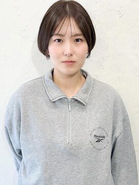 セルカ 新宿(CERCA) シースルーマッシュオリーブグレージュ韓国ヘア