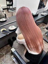 髪質改善トリートメント・お客様写真◎ハイトーン・ハイダメージにも効く徹底コーティングトリートメント◎