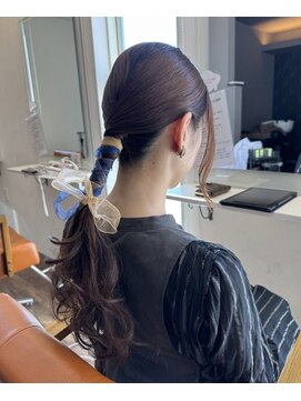 ヘアアンドリラクゼーション ジン(Jinn) お呼ばれヘアセット