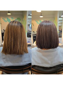 リンク(Link) ブリーチ履歴のハイトーンボブ