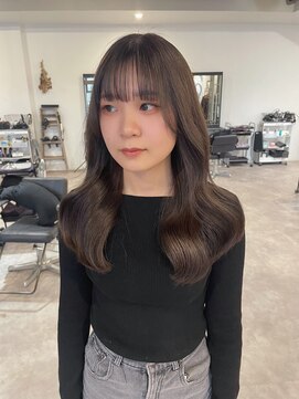 ナンバー(number+) 20代30代韓国風透明感カラーグレージュ