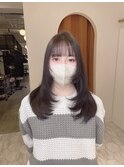 暗め透明感抜群カラー