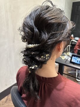 アンジェリカ バイ マジョラム(ANGELICA by marjoram) 編みおろし × 金箔 【SHIHO】