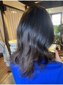 くびれヘア/アプリコットオレンジ/夏のヘアアレンジ/レイヤー