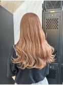 オレンジベージュ/オレンジ/ベージュ