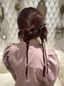 【練習モデル 8/5.6.8.12.14.15.18.20.22.25.29】ヘアセット (60分)