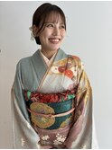 振袖着付け/ヘアセット