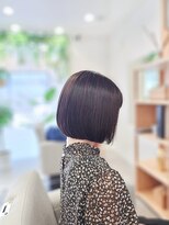 ツナグ(TSUNAGU)&nbsp;ボブスタイル×透明感カラー