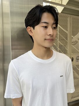 ゼストプール(ZEST POOL) men's センターパート　サイドパート