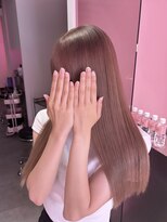 ダズリングディア(Dazzling Deer)&nbsp;ミルクティーグレージュ/透明感カラー/ストレートロング